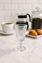 6-Piece Footed Glass Coffee Side Water Glasses – Glass Elegant Design Coffee Side Glasses - 3