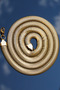 Steel Italian Flat Snake Worm Necklace 8 mm Gold Color |   Non-Tarnishing, Unisex, 2-Year Warranty - 5