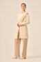 Women's Self-Tie Knitwear Cardigan Stone 20727 - 2