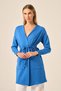 Women's Self-Tie Knitwear Cardigan Cobalt Blue 20727 - 4