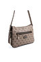 Koyubej - Brown Monogram Women's Crossbody Bag Sp818 - 2