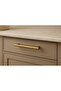 1901.01 Matte Gold Furniture Handle 160 mm |   Kitchen Cabinet and Drawer Handle