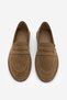 Women's Loafer Flat Sole Moccasin Casual Shoes Riston Tan Suede - 6