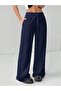 Winter Shardonlu Navy Blue Women's Baggy Oversized Plus Size Loose Fit Stretchy Comfortable Fabric Sweatpants R1 - 7