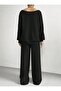 Winter Black Women's Baggy Oversized Plus Size Quality Loose Fit Stretchy Comfortable Fabric Sweatpants R6 - 2