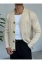 Men's Button-Front Knit Cardigan - 2