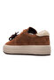 Women's Leather Sneaker Shoes 25K 25K372 Z Camel Nubuck - 3