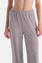 Light lilac velvet trousers - 5