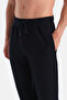 Navy Blue Men's Modal Sweatpants - 5