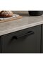 1902.04 Matte Black Furniture Handle 160 mm |   Kitchen Cabinet and Drawer Handle - 3