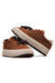 Women's Leather Sneaker Shoes 25K 25K372 Z Camel Nubuck - 6