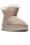Women's Nubuck Leather Shearling Casual Boots 25K 24K156-2 Z Gray Nubuck - 4