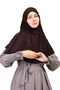 Practical Scarf with Veil - Ready-To-Wear Turban Without Veil – Soufflé Model, Non-Slip and Anti-Sweat - 3