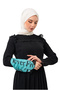 Foulard Palestinian Proverb Turn Key Printed Unisex Green 45X45 cm - 3