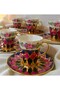 Panco Porselen El Boyama 6Li Coffee Cup Set - 2