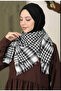 Palestinian Keffiyeh 100X100 cm Patterned Keffiyeh Palestinian Pashmina I 5 Pieces - 3
