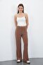 Nira Women's Maxi Length Spanish Flare Sandy Pants-Cinnamon - 7