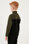 Soft Textured Half Zip Color Block Stand Collar 2-Pack Fleece Children's Polar 5905004S2 - 5