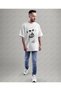 Palestine Yahya Sinvar Design Printed High Quality Compact Unisex Oversize T-Shirt - 2