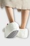 Unisex Figured Non-Slip and Soundless Sole Home Slippers White - Red - 7