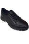 Men's Black Water- and Cold-Resistant Genuine Leather Anatomical Shoes 2014