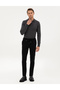 Black Classic Jogger Pants with Elastic Waistband 50314229-Vr046 - 3