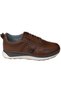Men's Tan Genuine Leather Lace-Up Casual Shoes Non-Slip Sole Orthopedic 580 - 2