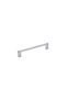 1910.09 Chrome Furniture Handle 128 mm |   Kitchen Cabinet and Drawer Handle