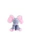 Interactive Toy Elephant Peekaboo, Gray/Pink