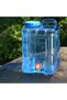 12L Water Bucket Barrel with Faucet Camping Water Container Portable Large Capacity for Picnic Barbe