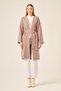 Women's Stone Detailed Knitwear Cardigan Milk Coffee 20833 - 4