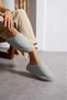 Women's Fur-Lined Stylish Stone-Embroidered Warm-Lined House Slippers Bohça Dowry Slippers