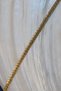 Steel Italian Recta Knitted Necklace 3 mm Gold Color |   Non-Tarnishing, Unisex, 2-Year Warranty - 3