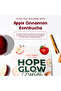 Hope Glow Crystal - Apple Cinnamon Kombucha, Probiotic and Prebiotic Fiber Juice Drink - 5