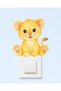 Outlet Cover Sticker - Children's Baby Room Wall Sticker - Cute Tiger Outlet Cover Sticker 1 - 2