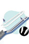 (3 Pieces) Detailed Cleaning Brush with Tweezers for Grout, Floors, Bathrooms, Tiles - 3