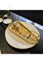 Gold Stainless Steel Countertop Dirty-Proof Spoon Rest, Spoon Holder - 4