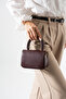 Cosmos Model Bordo Women's Hand and Shoulder Bag - 2