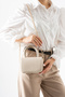 Cosmos Model Mink,Beige Women's Hand and Shoulder Bag