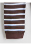 Crew Neck Striped Baby Boy Pajamas - 6