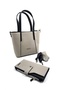 Justpolo Women's 4 Compartment Bag Wallet Set - 6