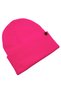 Neon Pink Unisex Basic Beanie Lp Collection Folded Neon Pink Ribbed Knit Classic Beanie - 3