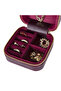 Genuine Leather Jewelry & Gemstone Box – Divided, Suede Finish, Travel & Home Organizer (Size m) - 2
