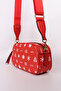 Four Seasons Mini Crossbody Women's Shoulder Bag with Red Logo