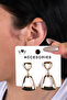 Dangling Geometric Women's Earrings