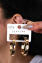 Gold Color Hoop Women Earrings - 2