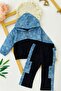 Denim Star Style Girl's 2-Piece Set - Age 3/12 - 31518 - 2