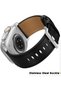Leather Band Compatible with Apple Watch Ultra 2 / Ultra Band 49mm 46mm 45mm 44mm 42mm - 2