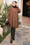 Brown Cold Yarn Mercerized Knitwear Sweater - 4