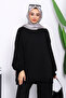 Black Two Thread Oversize Pants Suit - 3